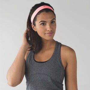 Lululemon bright pink headband